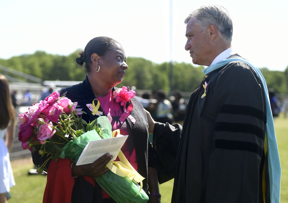 Murphy's family accepts missing teen's diploma